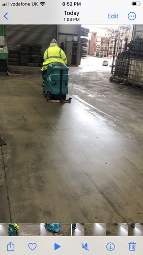 Ride sweeper scrubber - ride,