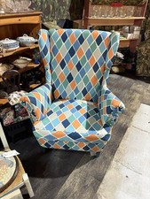 Harlequin Wing Chair Armchair