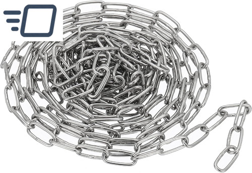 Stainless steel link chain - steel,