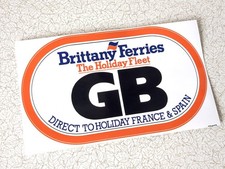 Brittany ferries car - brittany, gb