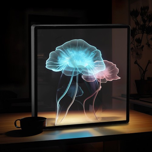 Holographic projector led - 3d,
