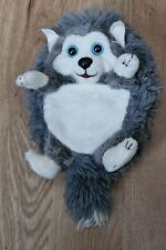 Jay Play HideAway Pets Siberian Husky Foldable Puppy 5" Stuffed Plush Toy