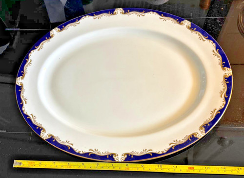 Vintage aynsley royalblue183 - vintage,