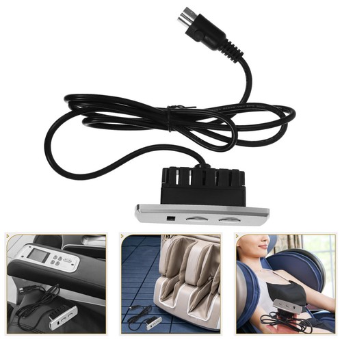 Silver power recliner remote - silver,