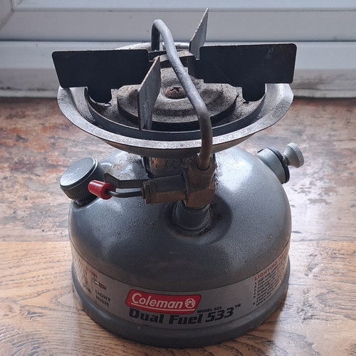 Coleman dual fuel 533 single - coleman,