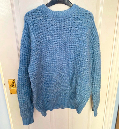 Zara unisex blue - blue, chunky-knit