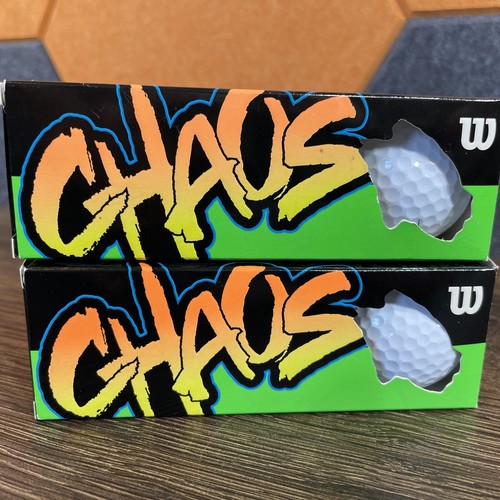 Wilson chaos golf ball white - wilson,