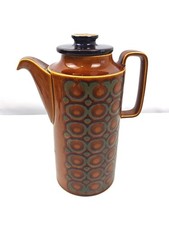 Hornsea Brontë Coffee Pot Vintage 1970s Retro Ceramic Teapot Jug England