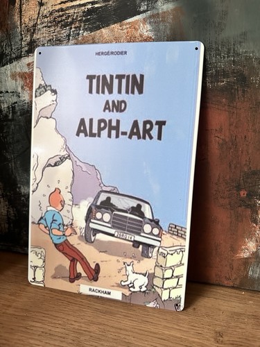 Tintin comic book alpha - comic,
