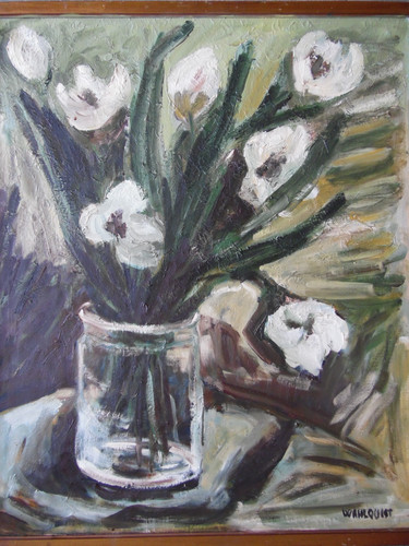 Still life white flowers - still, of