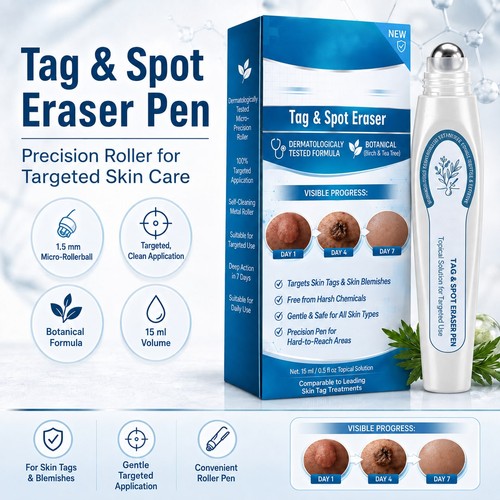 15ml skin tag remover - skin, roller