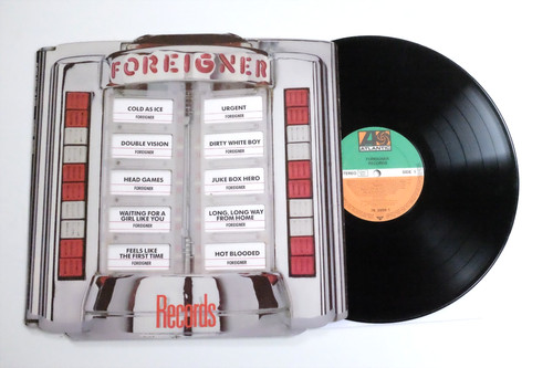 Foreigner records lp vinyl - -,