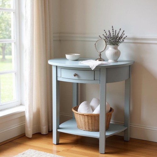Winter sky blue - blue, console