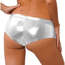 Women Shiny Metallic Booty