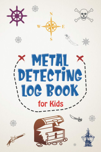 Metal detecting log book - book, for