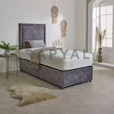 *NEW*  Single Divan Bed 2FT6/3FT With Mattress & Headboard + Draws kids & adults