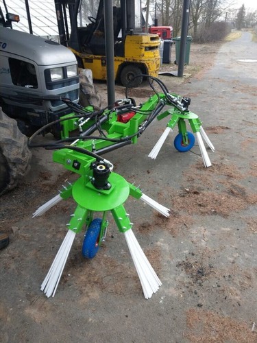 Orchard sweeper two side