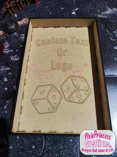 Dice tray custom - dice,