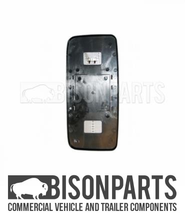 Heated main mirror glass fits - "heated,