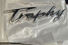 Metal Silver Chrome MG Trophy