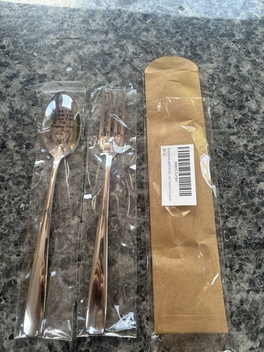 Fork and spoon - fork, love