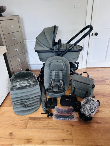 Icandy peach pram - in, ivy