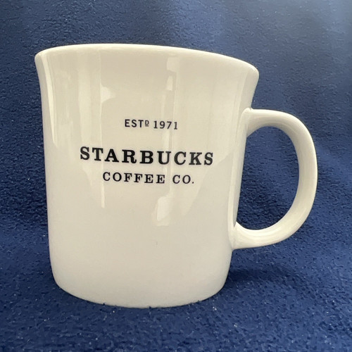 Starbucks white ceramic - starbucks, coffee