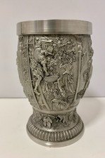 Vintage German Pewter Four
