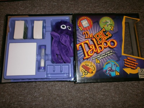 The big taboo board game - the,