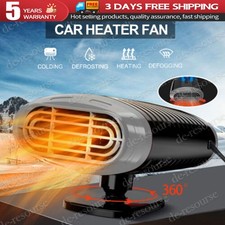 Portable Electric Car Heater 12V 1500W Heating Fan Defogger Defroster Demister