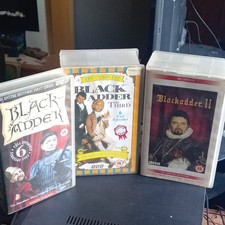 Blackadder  1 2 3 VHS complete