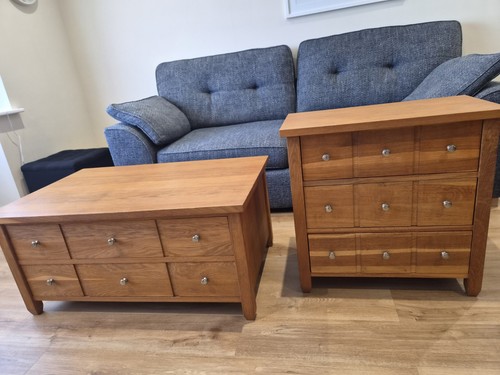 Next oak coffee table - next,