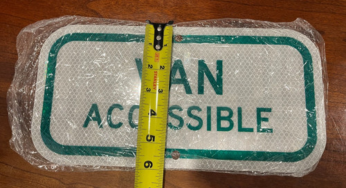 Ada handicapped sign van - ada,