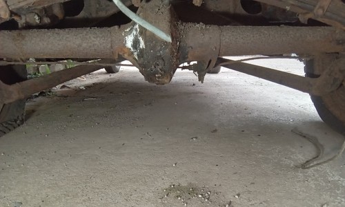 Ford back axle - axle, up