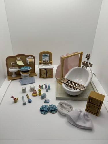 Sylvanian families bathroom - sylvanian,