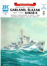 Card Model Kit – Destroyers