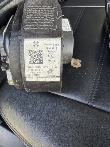 Sharan seat belt left - vw,