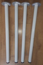 4x IKEA OLOV 22724 White Table
