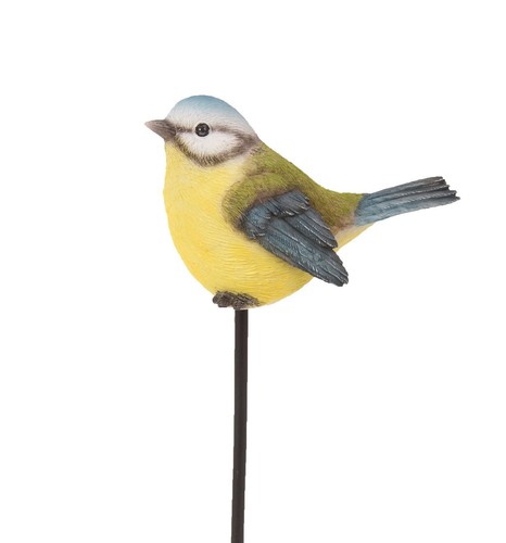 Blue tit bird plant pal - blue,