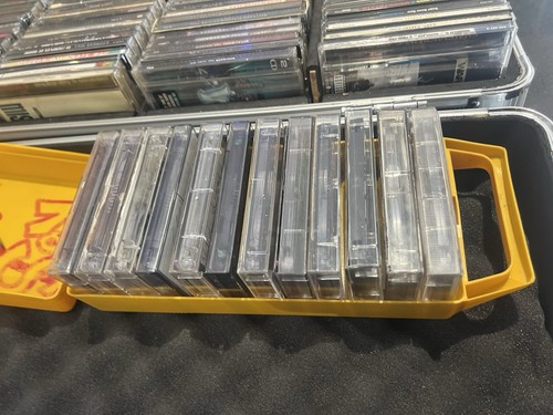Blank used cassettes 90s - blank,