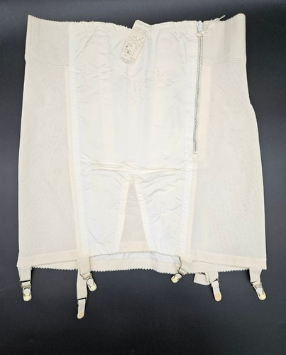 Warner nos vtg white - white, girdle