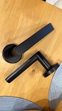 Carlisle Brass Serozzetta Edge Door Handle, Matt Black See Description