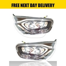 Fits  Ford Transit Custom  2018- On Headlight Headlamp Projector Pair Right Left
