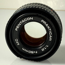 Pentacon Prakticar 50mm f/1.8 MC 50mm Lens - Praktica Mount PB Mount Pre-Owned
