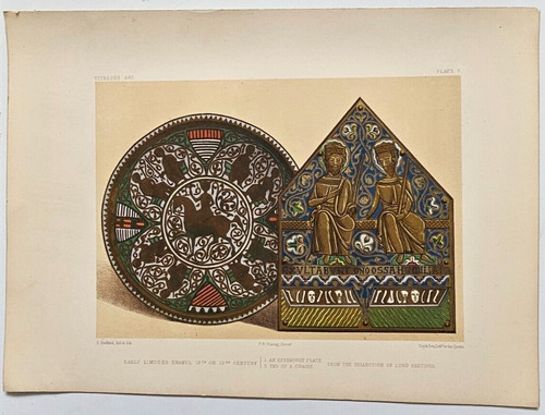 1858 art treasures book - art,