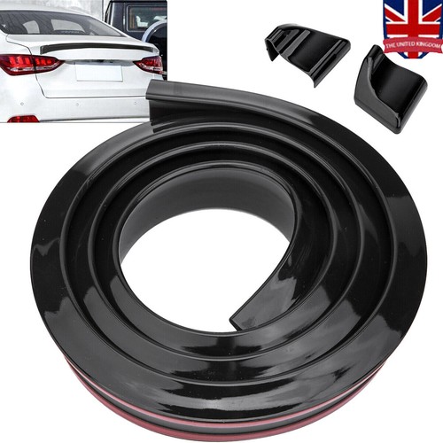 Gloss black car rear - 3d,