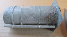 Antique steam boat funnel - boat,