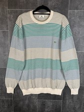 Lacoste Wool Jumper Men’s Size 6 (XL) | Striped Crew Neck Knit Devanlay
