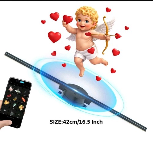 Hologram fan - 3d,