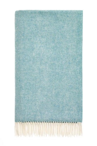 Shetland lambswool throw - shetland,